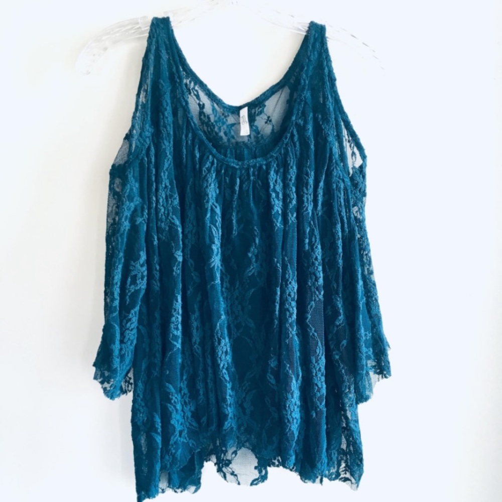 Free People | Lace Blouse